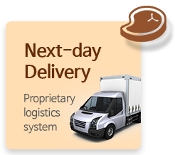 Next-day Delivery - Proprietary logistics syste